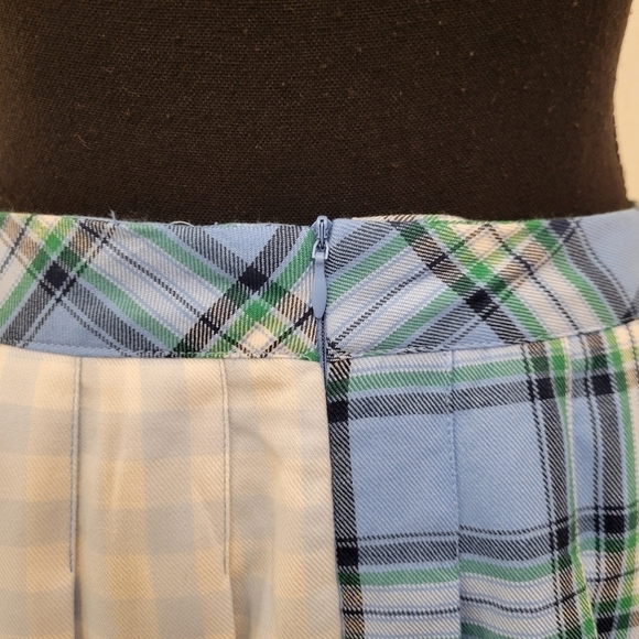 Forever 21+ Reworked Plaid Mini Skirt, NWT, Size 0X - Picture 8 of 12
